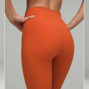 lululemon athletica Align High-Rise Leggings in Canyon Orange